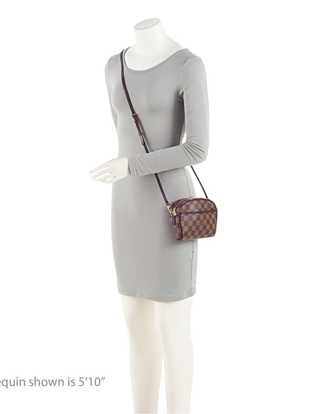 Louis Vuitton Brown Damier Ebene Crossbody Bag
